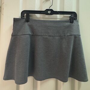 GAP Charcoal Knit Sweater Mini Skirt